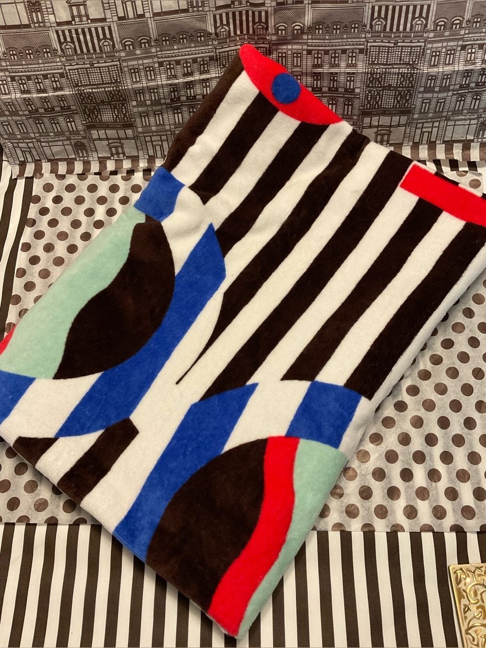 Craig & Karl x Henri Bendel Beach Towel